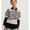 Fashion JERSEY PLATA Punto | Cárdigans Y Jerseys
